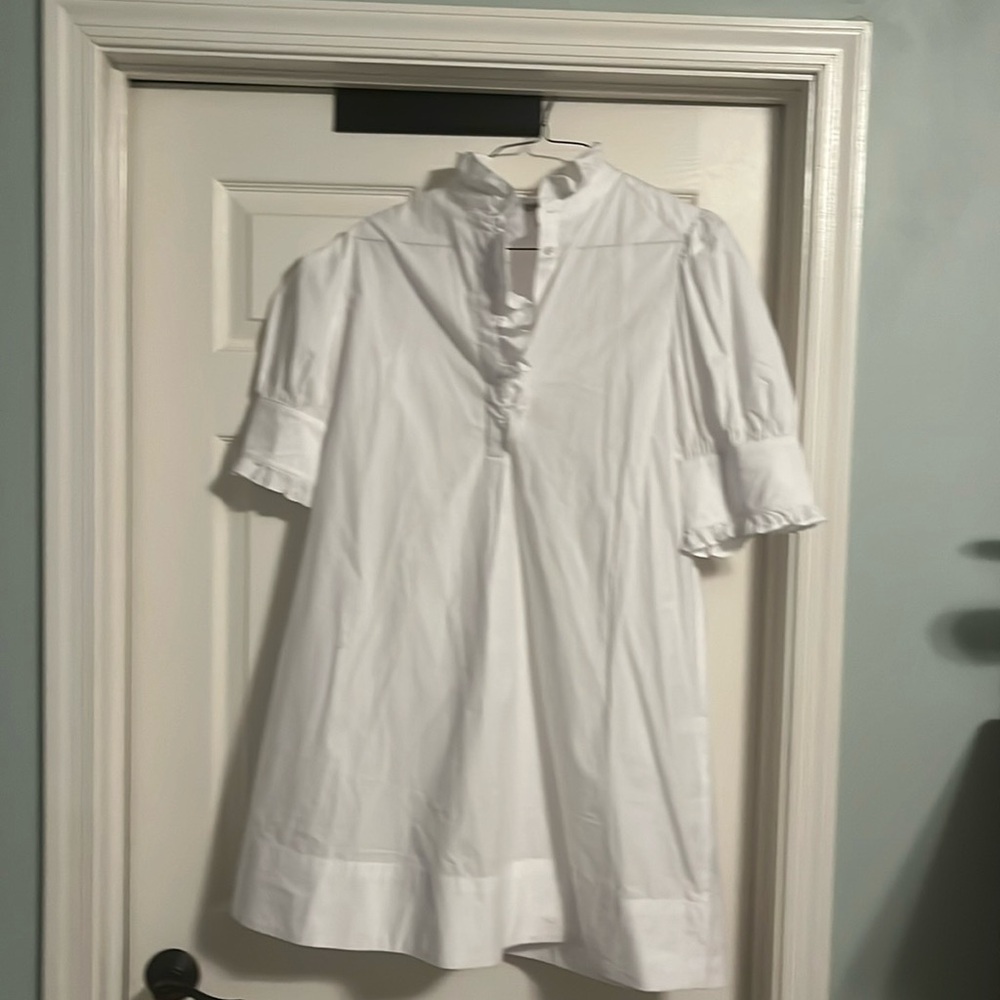 NWT Banana Republic large white dress